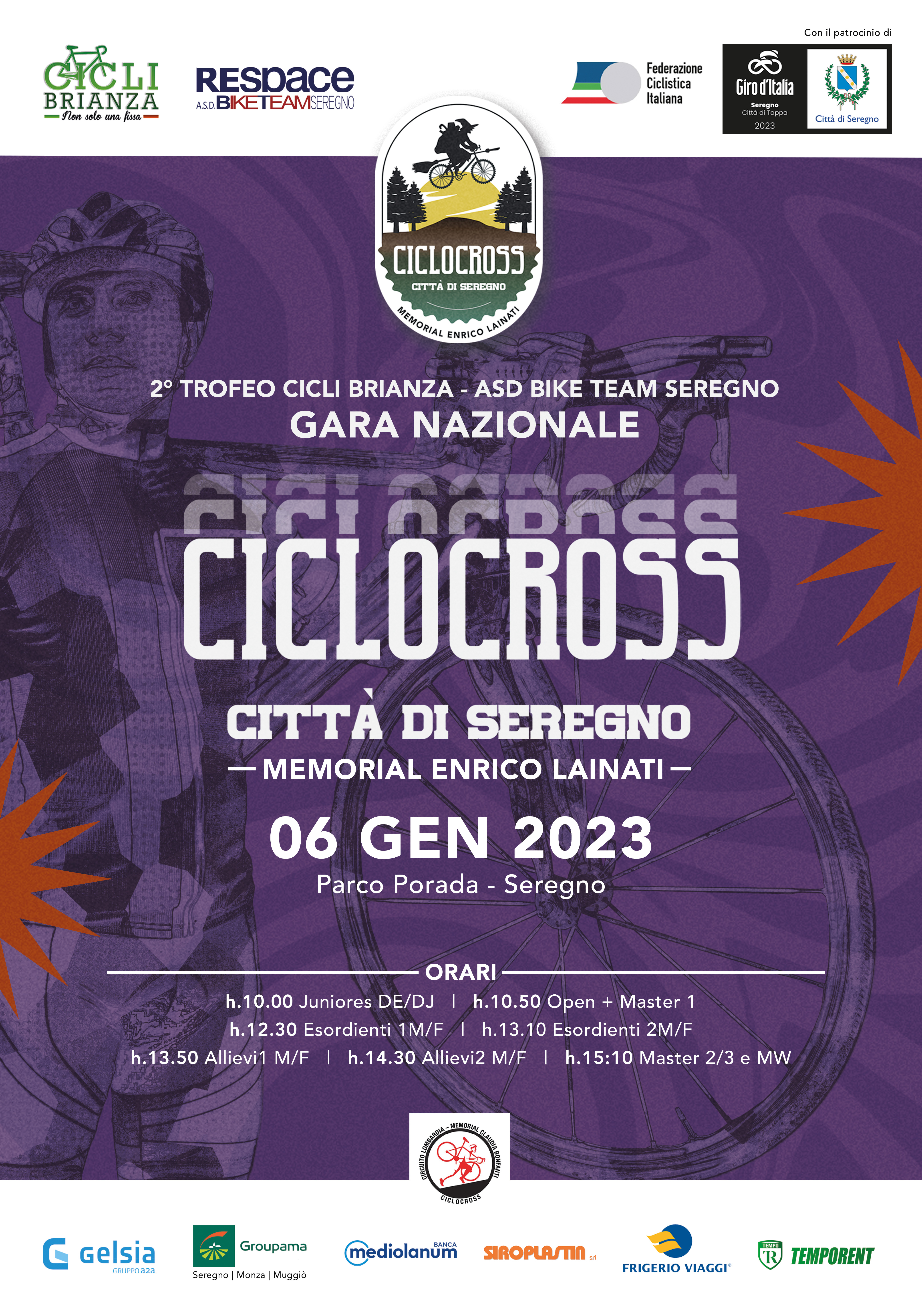 Gara Nazionale Ciclocross 2° Edizione – Seregno